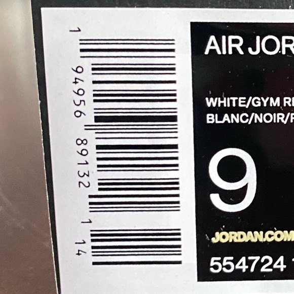Nike Air Jordan 1’s Size 9 - Picture 6 of 6